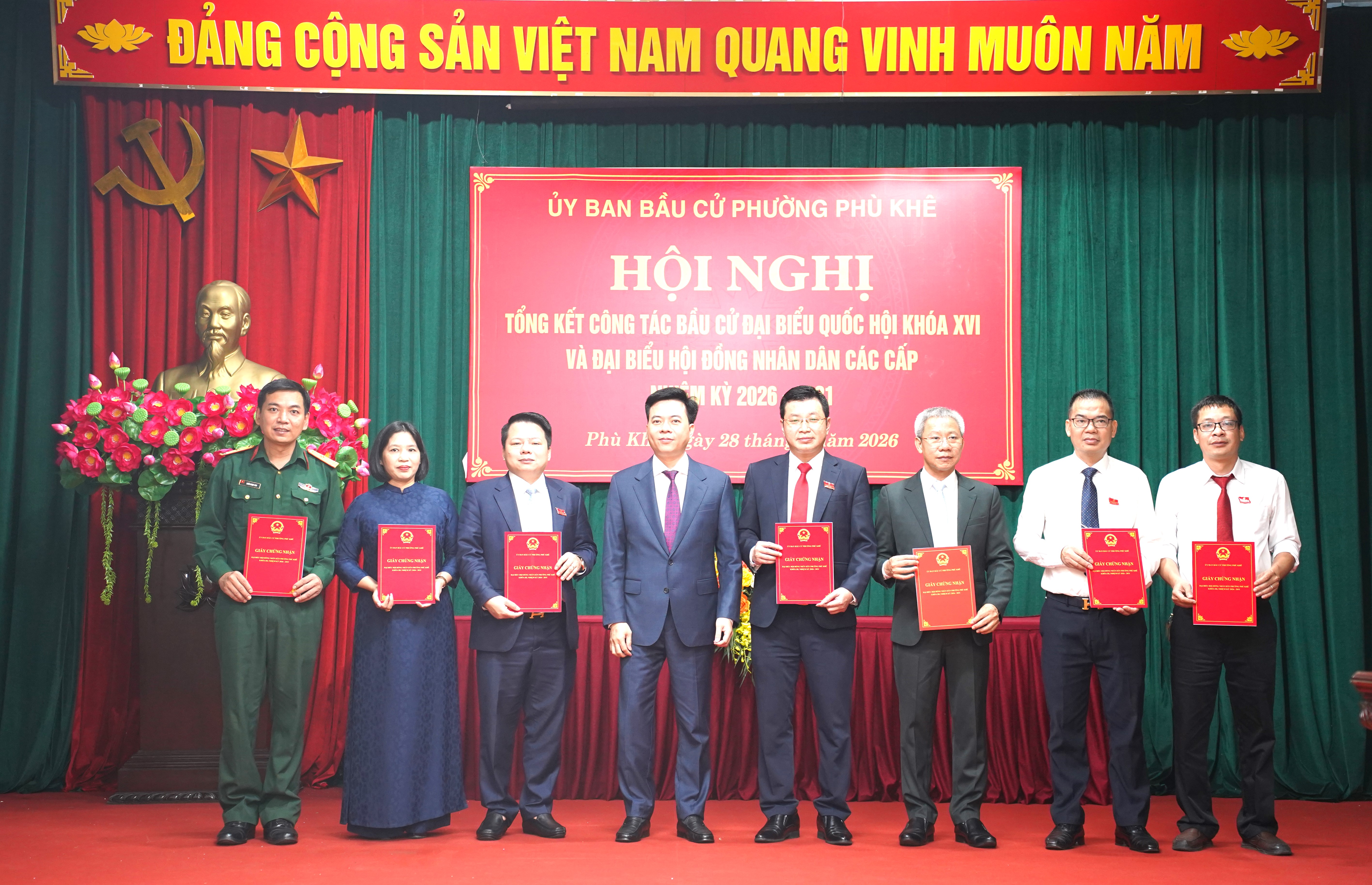 Phù Khê tổng kết công tác bầu cử đại biểu Quốc hội khóa XVI và HĐND các cấp nhiệm kỳ 2026–2031